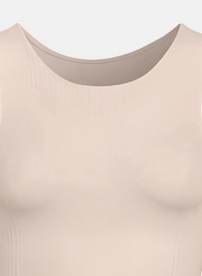 Silvy Lycra La Mella Sleeveless Round Neck Top For Women - Image 3