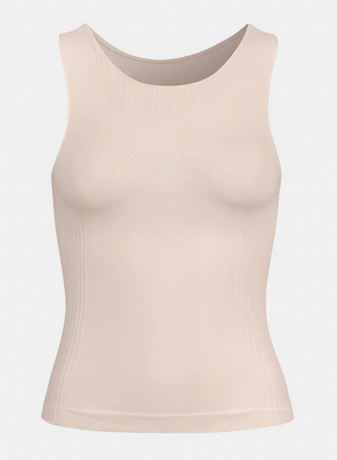 Silvy Lycra La Mella Sleeveless Round Neck Top For Women - Image 1