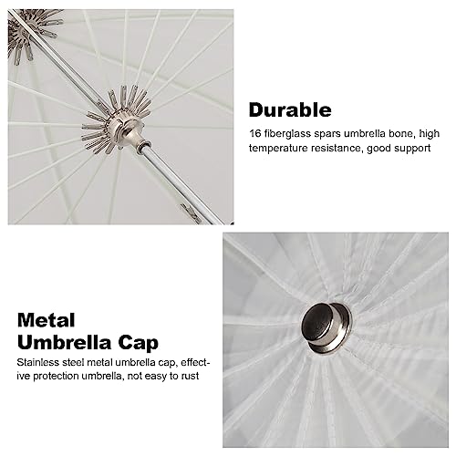 Godox UB85D 335in85cm Parabolic Translucent Umbrella White Shoot Through Photography Umbrella with Carry Bag Portable for Vedio Studio Shooting Speedlite - Image 3
