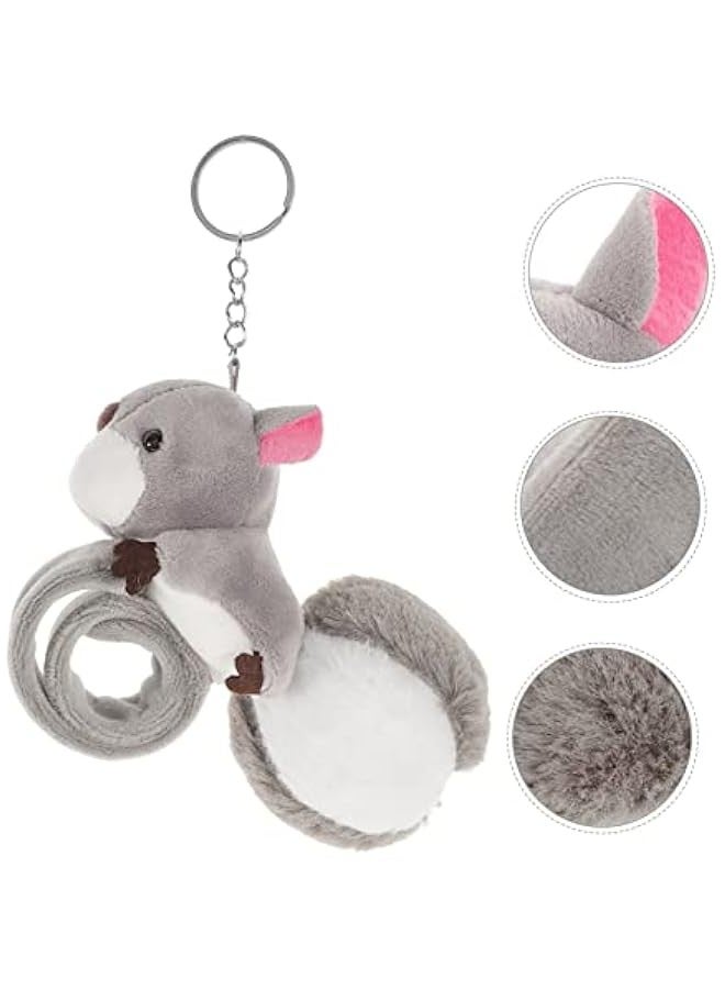 Pop Circle Bracelet Animal Wristband Squirrel Plush Toys Squirrel Slap Bands Classroom Prizes Kids Slap Bracelets Kid Bracelets Favors Pp Backpack Filler  - Image 3