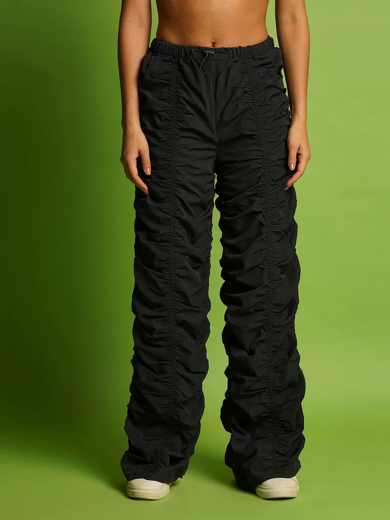 globus Globus Women Camouflage Loose Fit Cargos Trousers