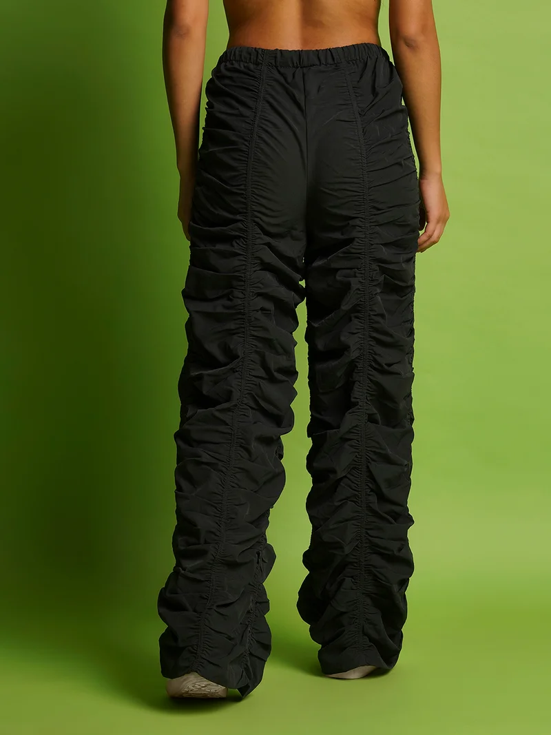 globus Women Camouflage Loose Fit Cargos Trousers