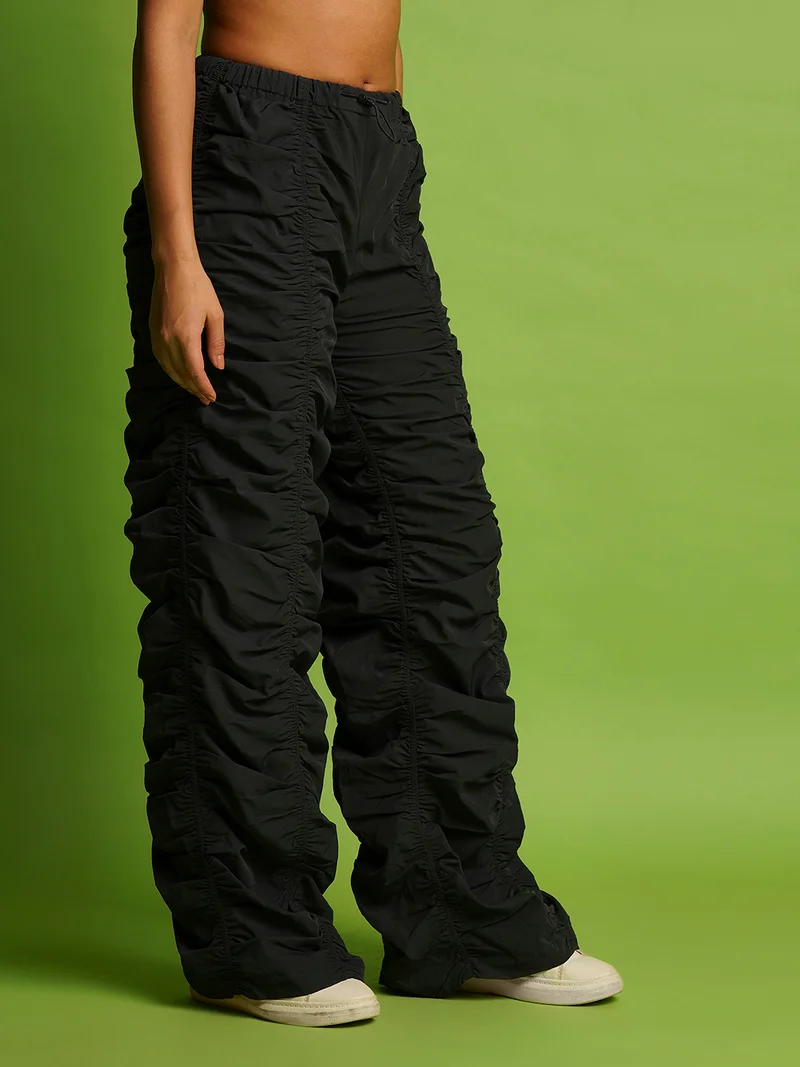 globus Globus Women Camouflage Loose Fit Cargos Trousers