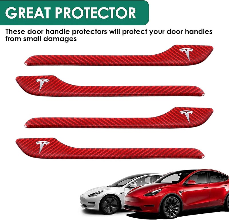 ONKENTET 4 Pcs Door Handle Cover for Tesla Model 3 & Y - Image 5
