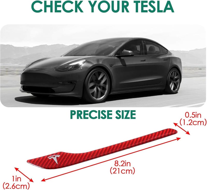 ONKENTET 4 Pcs Door Handle Cover for Tesla Model 3 & Y - Image 3