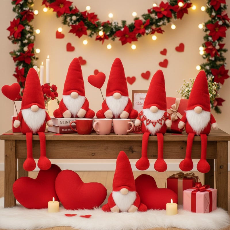 Kathfly 12 Pcs Easter Plush Gnome Stuffed Animal Gnomes Figurines Plush Mini Dwarf Figures for Gifts Easter Basket Stuffers Gifts Party Tiered Tray Decor - Image 3