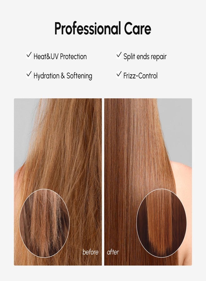 MAREE Hair Oil for Frizzy and Damaged Hair with Vitamins A, E, B5, 2 PACK - Anti Frizz Control Sérum for Curly Women & Men - Aceite de Argán Para el Cabello - Biotin Keratin Antifrizz Products - Image 4
