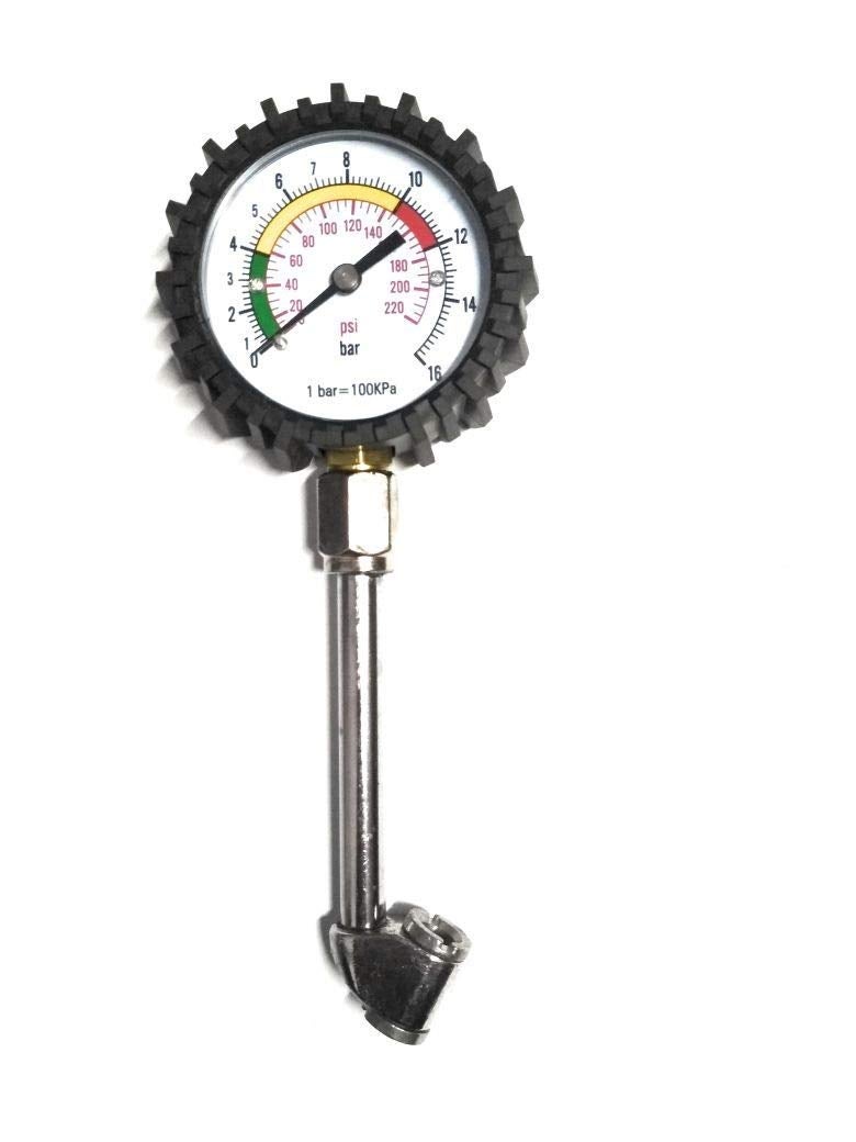 Moolten 16 Bar 220 Psi Air Dial Pressure Gauge - Image 1