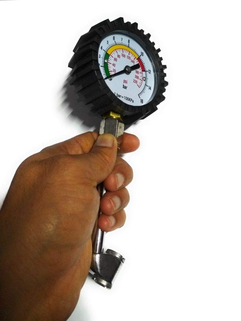 Moolten 16 Bar 220 Psi Air Dial Pressure Gauge - Image 2