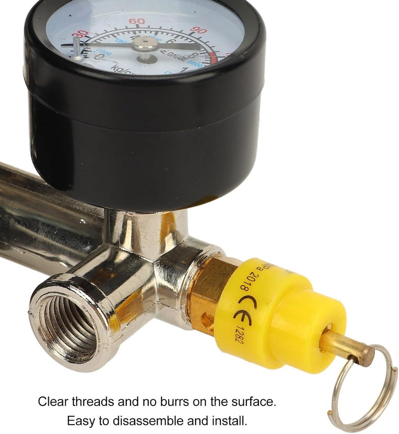 aqxreight Pressure Control Valve Controller 3in Quick Connector 0‑12BAR with and No the Disassemb Pressure SwitchAir VlaveAir Control VlaveAir RegulatorAir - Image 3