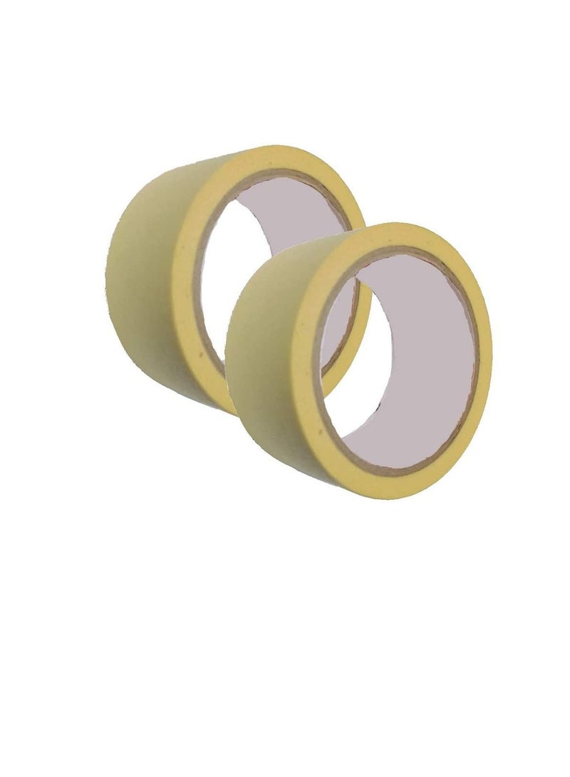 Generic Automotive Self Adhesive Masking Tape for Painting, Labelling, Packing, Craft, Art, Home, Office, School Etc… (2 Inch - Pack of 2)  - Image 1