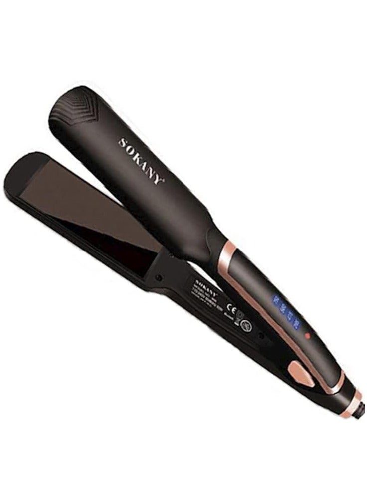966 Professional Hair Straightener -Black