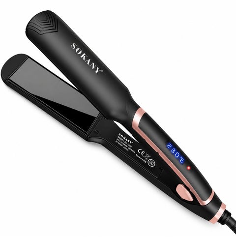 SK-966 Professional Hair Straightener -Black