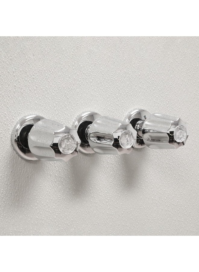 DANCO Bathtub and Shower 3-Handle Remodel/Rebuild Trim Kit for Gerber Faucets | Knob Handle | 11B-1H, 11B-1C, 11B-4D | Chrome (39617) - Image 3