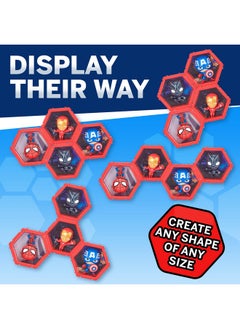 WOW! PODS 4D Marvel Black Panther Toy, Unique Connectable & Collectable Toy Figure, Wall/Shelf Display, Easter Basket Stuffers, Toy Figures, Black Panther Action Figure, Marvel Gifts For Kids/Adults  - Image 4