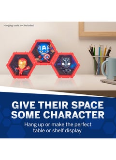 WOW! PODS 4D Marvel Black Panther Toy, Unique Connectable & Collectable Toy Figure, Wall/Shelf Display, Easter Basket Stuffers, Toy Figures, Black Panther Action Figure, Marvel Gifts For Kids/Adults  - Image 3