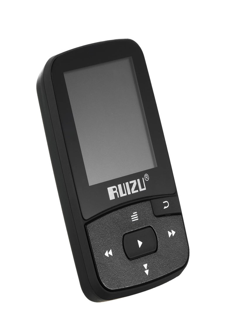 رويزو مشغل MP3 MP4 من RUIZU X50، سعة 8 جيجابايت، 1.5 بوصة، جودة صوت عالية الدقة، عداد خطوات، بطاقة TF، راديو FM، تسجيل، كتاب إلكتروني، تقويم الوقت - Image 1