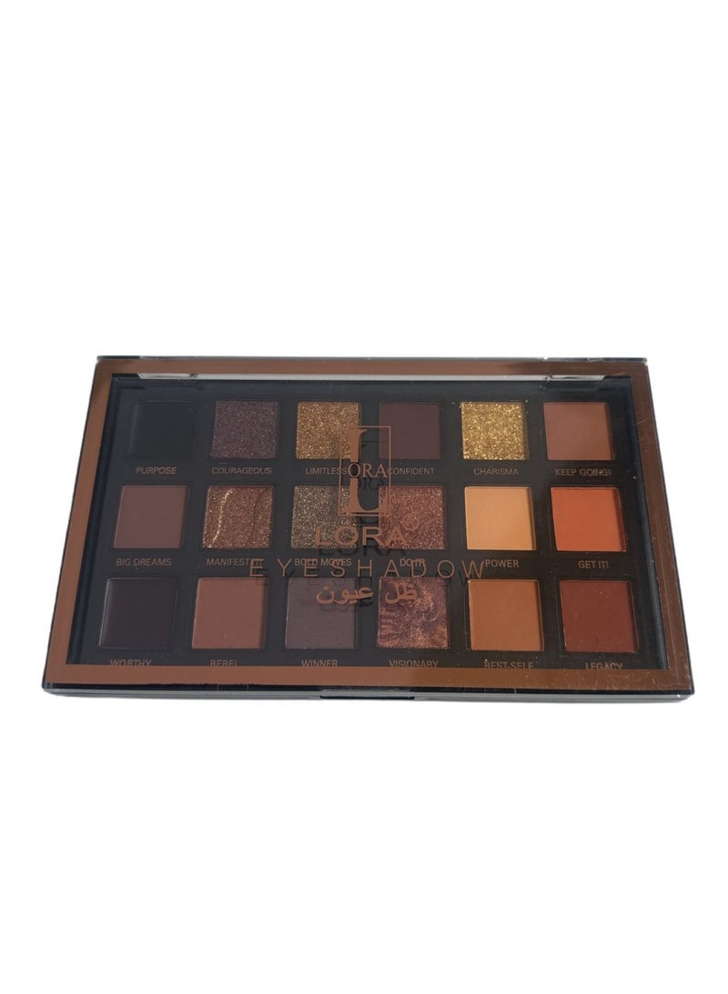 لورا اضلال عيون متعدد الألوان 18 لون - Image 3