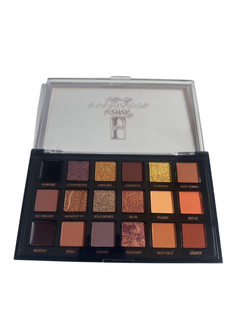 لورا اضلال عيون متعدد الألوان 18 لون - Image 1