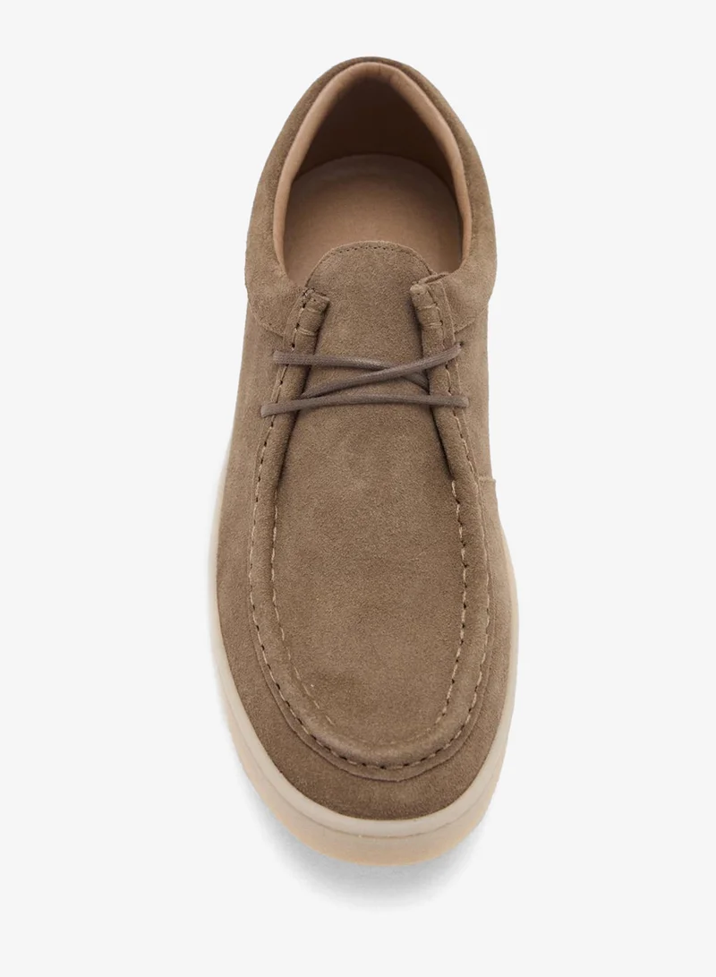 Mango Man  Suede nautical shoes for Men | Best Price UAE