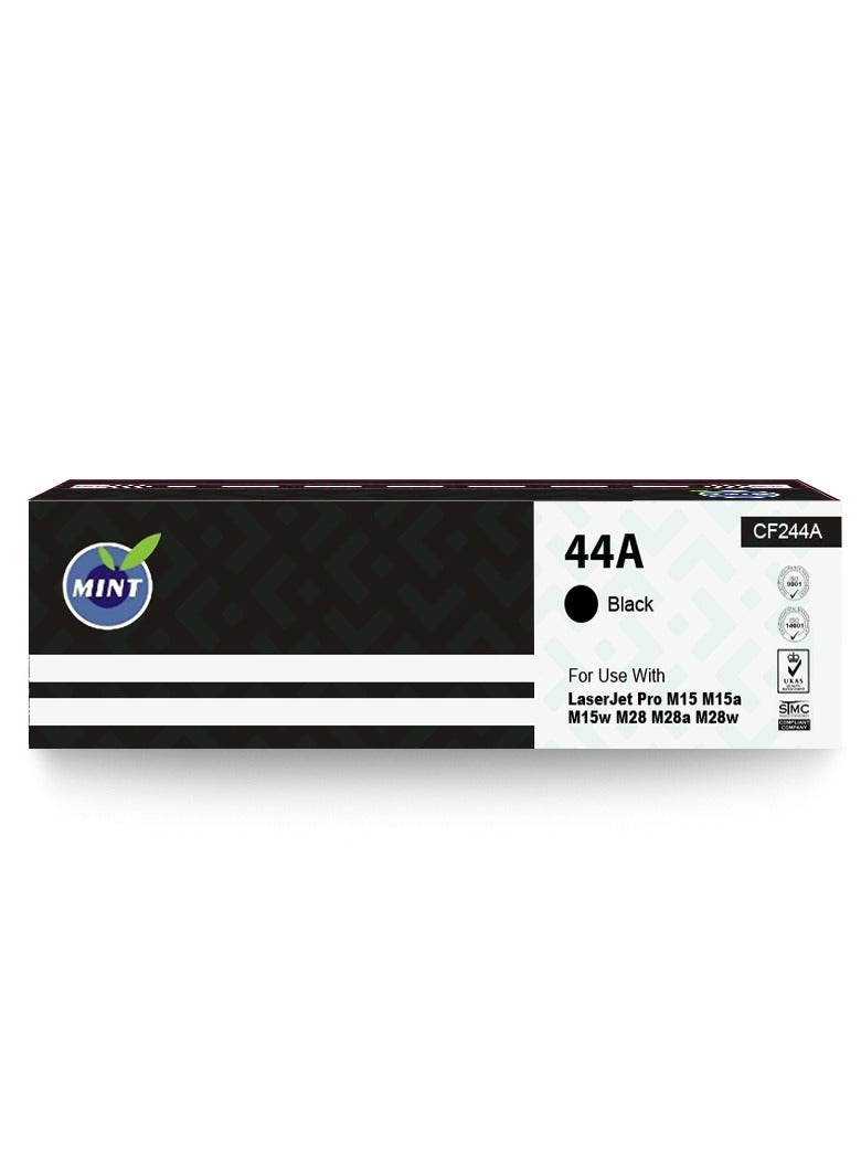 Mint Mint LaserJet Toner 44A-CF244A is compatible with LaserJet Pro M15a, LaserJet Pro M15w, LaserJet Pro MFP M28a, LaserJet Pro MFP M28w printers - Image 1