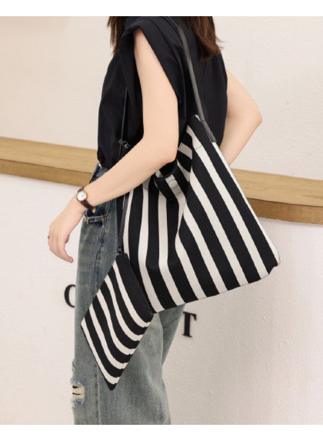 SAFIYA Qixi Festival Gift】2025 New Women's Bag, Popular Large Capacity Tote Bag, Ladies Shoulder And Crossbody Bag - Image 1