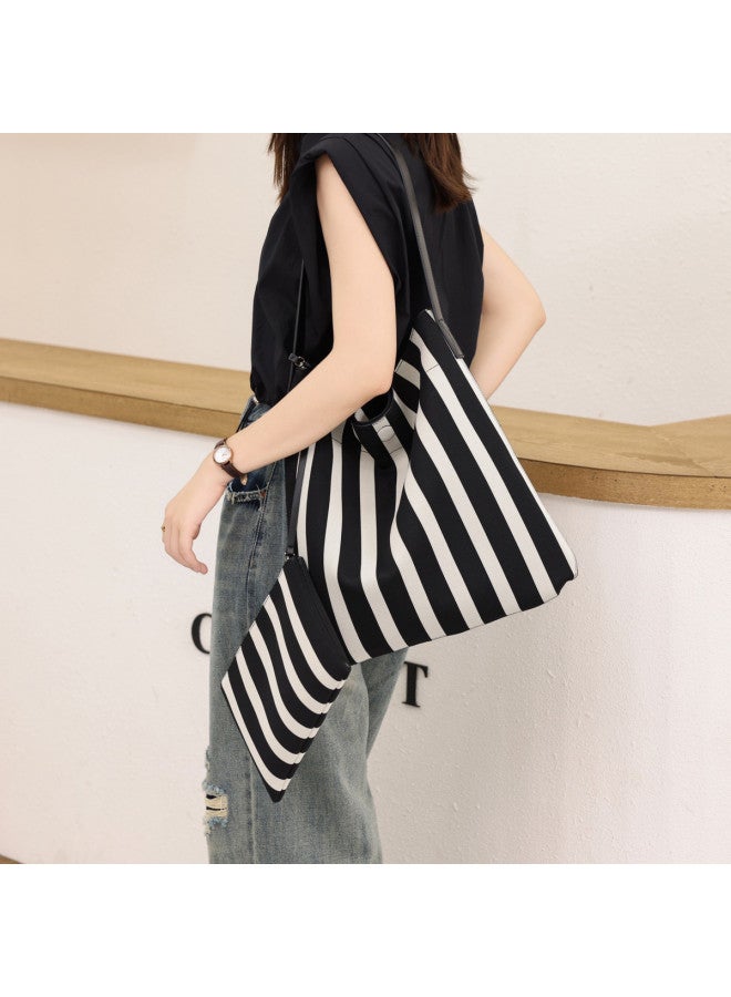 SAFIYA Qixi Festival Gift】2025 New Women's Bag, Popular Large Capacity Tote Bag, Ladies Shoulder And Crossbody Bag - Image 2