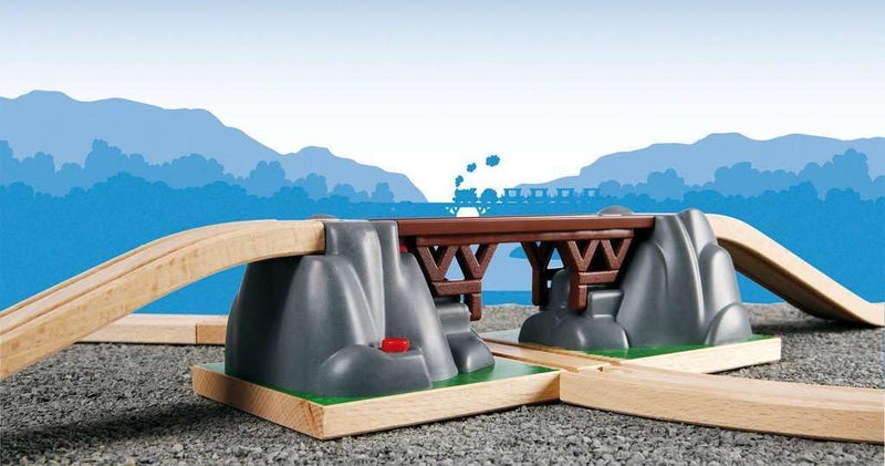 BRIO World Collapsing Bridge for Wooden Train Set  3Piece Accessory  FSCCertified  Compatible with BRIO Railway and Train Track Sets  Encourages Fun Creativity  Kids Ages 3  Up - Image 3