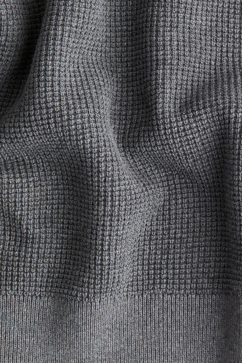 H&M Textured-Knit Jumper