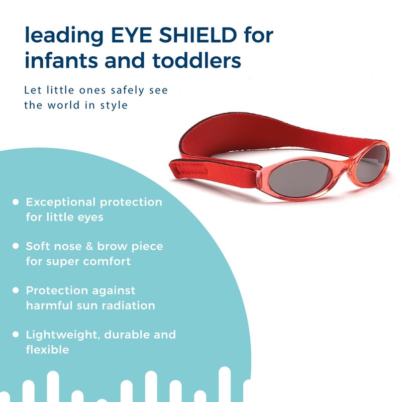 Banz Baby Banz Sunglasses â€“ Ages 0-2 Years â€“ BEST SUNGLASSES FOR BABIES & TODDLERS â€“ Industry Leading Sun Protection Rating â€“ 100% UV - Image 3