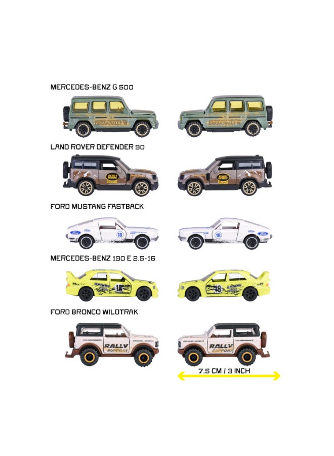 Majorette CastHeads 5 Diecast Giftpack, 5 Officially Licensed 1:64 Scale Metal Toy Cars, 7.5 cm Vehicles with Freewheel, Suspension and Opening Parts, Ages 3+ - Image 4