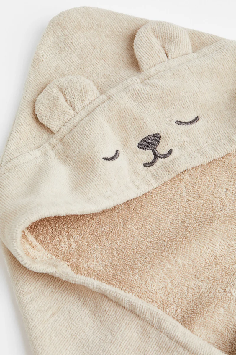 اتش اند ام Hooded bath towel