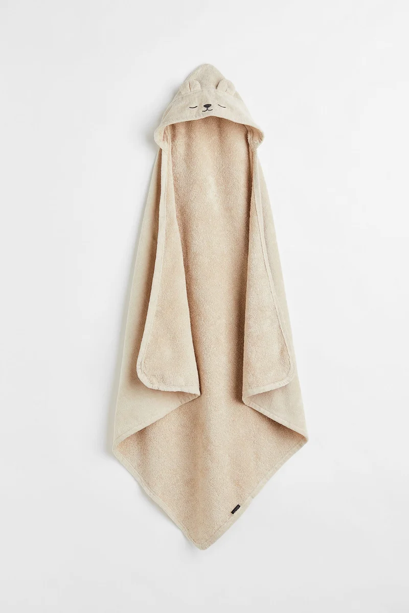 اتش اند ام Hooded bath towel