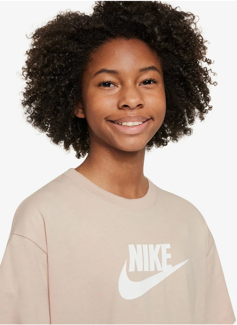 نايكي Youth Nsw Futura Hybrid T-Shirt