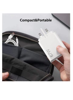 Generic For Xiaomi Charger 67W Mi Fast Wall Charger for Xiaomi 15 14 13 12 14t 13t 12t 12s Pro Lite Redmi Note K80 K70 K60 K50 11 11s 12 Pro 13 14 Pro Plus Poco X6 F5 X5 F4 X4 Gt Black Shark Mix Fold 2 3 3ft 3A Type C Cable  - Image 4