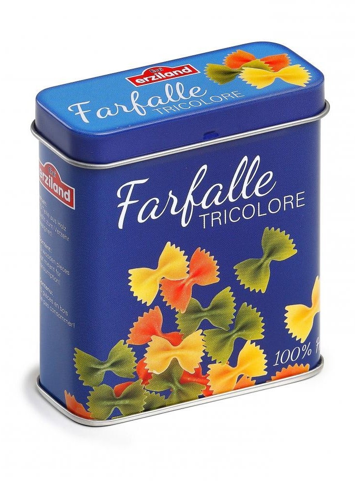 Erzi Pasta Farfalle in a Tin - Image 1