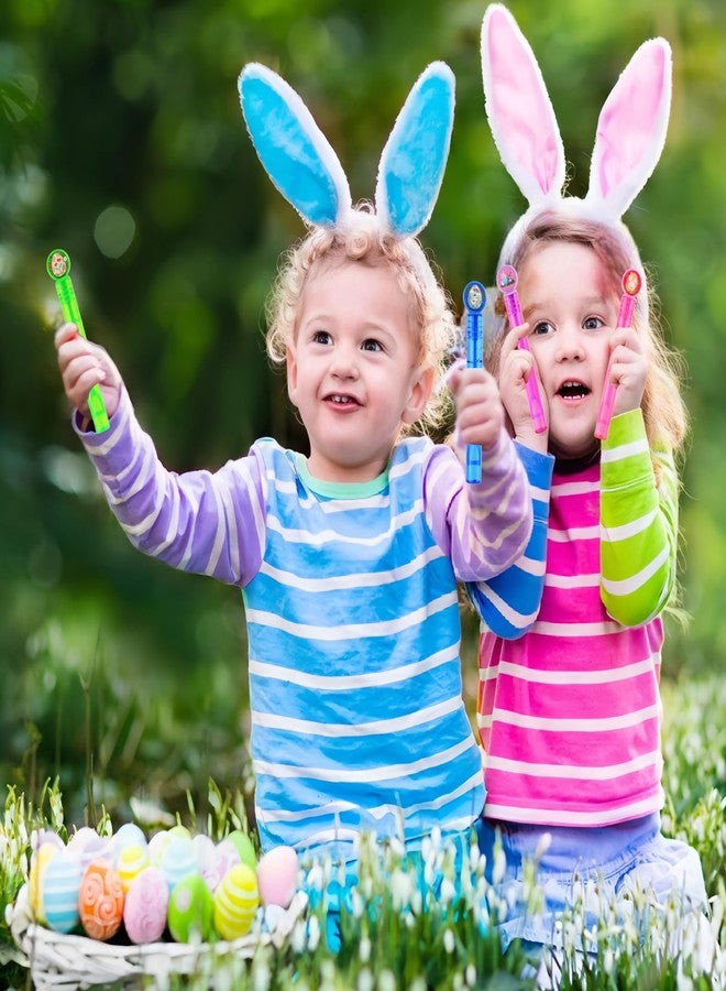 ritastar Mini Bubbles for Kids Party Favors,32 PCS Small Bubble Wands Toys Bulk for Classroom Prize,Birthday Goodie Bag Stuffers,Bubble Blower Toy Sticks - Bubble Solutions,Easter Bunny Eggs Basket Essentials - Image 5
