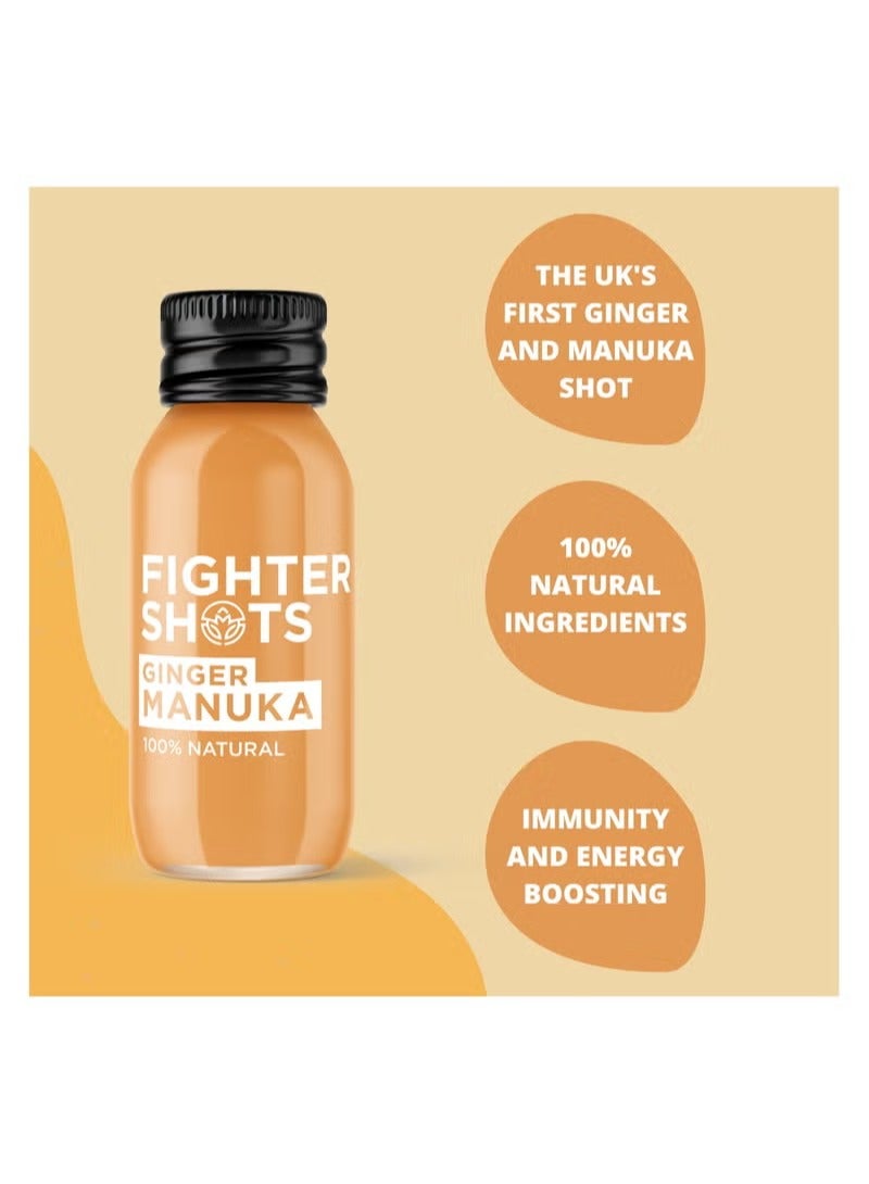 Ginger + Manuka Honey Shot 60 Ml (Fighter Shots)