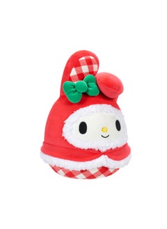 Squishmallows 8 inch Sanrio My Melody Red Gingham , Officially Licensed Kellytoy Plush Toy, Colorful Soft Toy, Gift for Kids, Girls & Boys Washable Squishy Stuff Toy Multicolor All Age  - Image 2