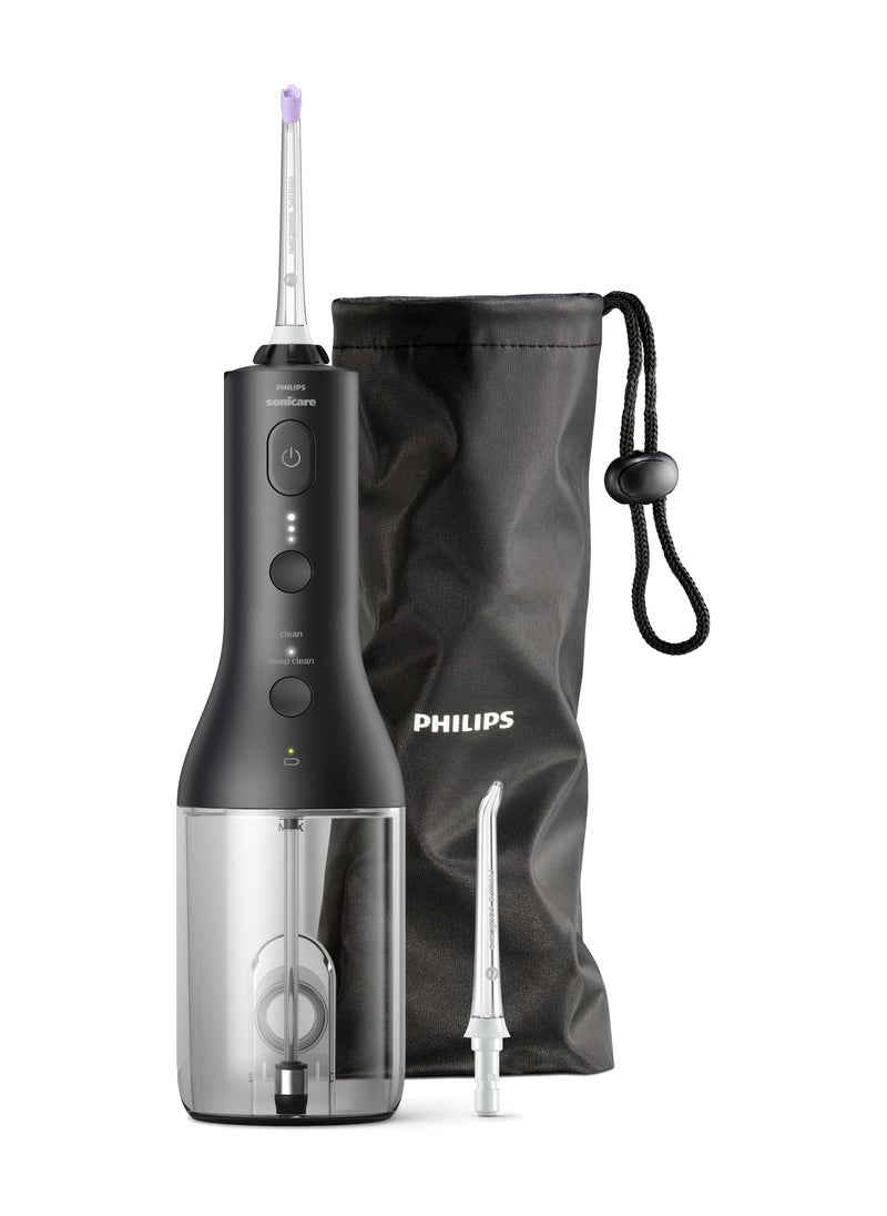 PHILIPS SONICARE - Philips Sonicare Cordless Power Flosser 3000,Black HX3806/33 Certified UAE 3 Pin - Image 1