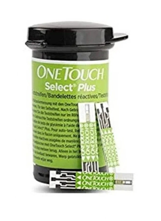 ONETOUCH One Touch Select Plus Blood Glucose Test Strips (6 Pack X 50 Strip)  - Image 4