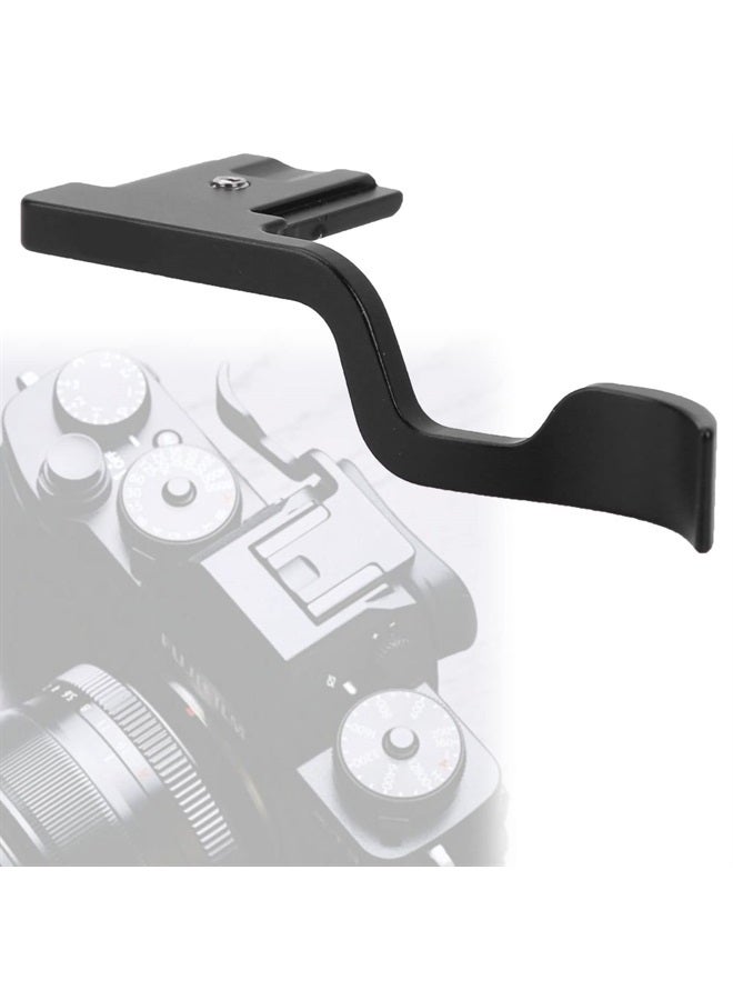 Serounder Black Thumb Grip Aluminum Alloy Thumb Up Hand Grip for Fuji XT30 X-T30 Camera - Image 1