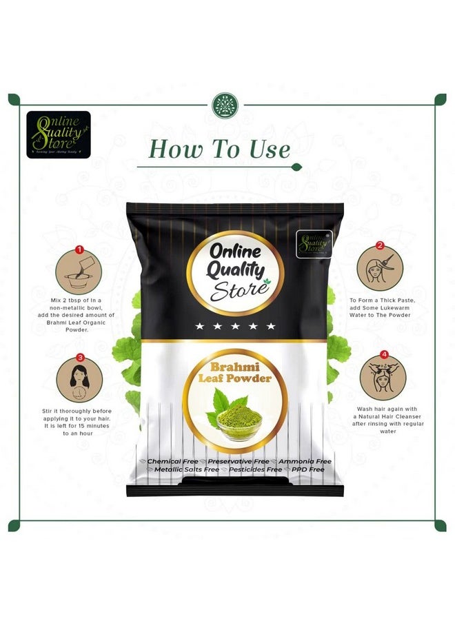 Online Quality Store Brahmi Powder For Hair, 100G  - Image 3