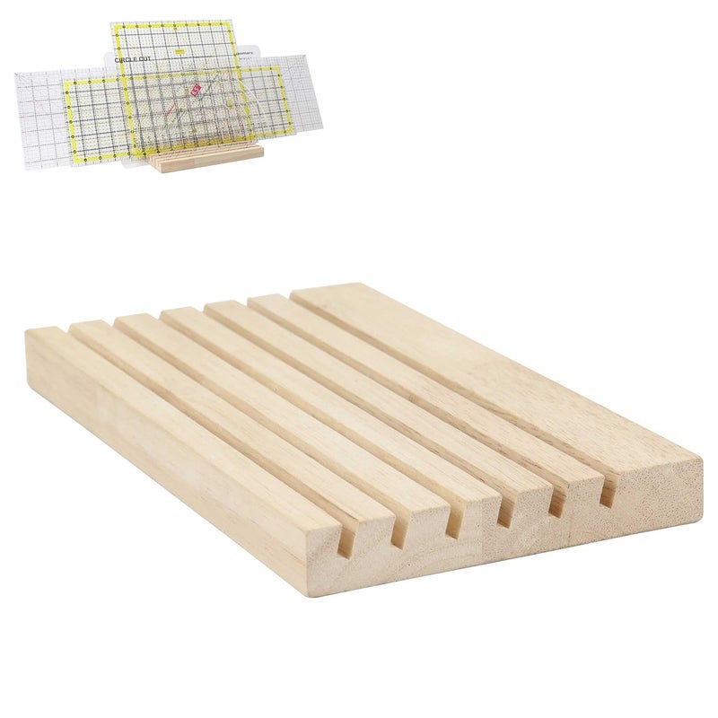 Isomars Isomars Quilting Stand Wooden Stand Holds Upto 6 Quiltings Quilting Holder Or Quilting Organiser  - Image 1