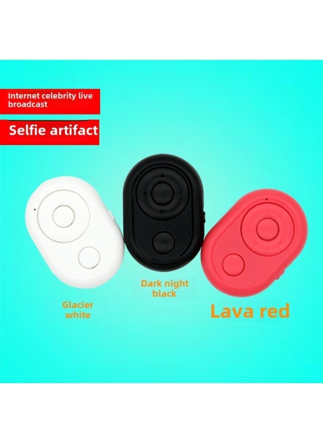 Sliding Screen, Turning Page, Tremolo Artifact, Multi-function Live Click Control, Screen Stroke, Universal Mobile Phone, Bluetooth Tremolo Remote Control-Color:Red Bare Metal (battery Installed) - Image 3