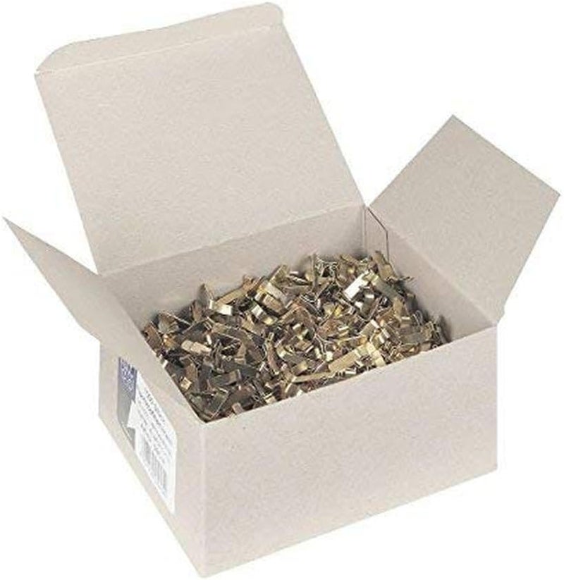 Alco -Albert 590/4 Electro Brassed Paper Fasteners – Length 16 mm 1000 Pcs - Image 2