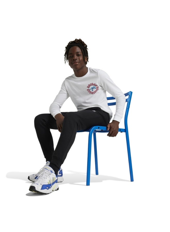 Adidas adidas PANTS Black Originals Kids PANTS  - Image 3