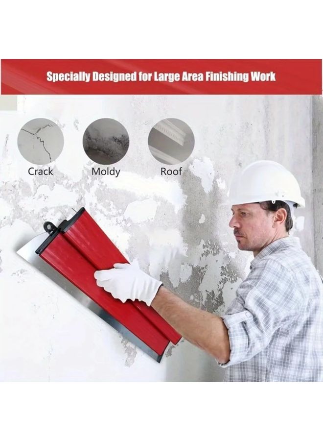 15.75 Inch Flexible Drywall Trowel Blade Brush For Putty Finishing And Spray Paint - Image 4