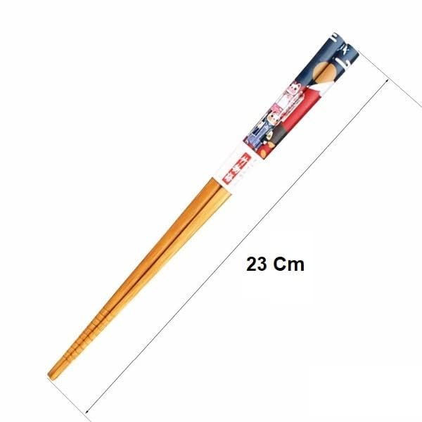 ZAUKY ZAUKY Multicolor Smart Floral Pattern Chopsticks Set 5 Pairs with Case Blue and Pink Design  - Image 4