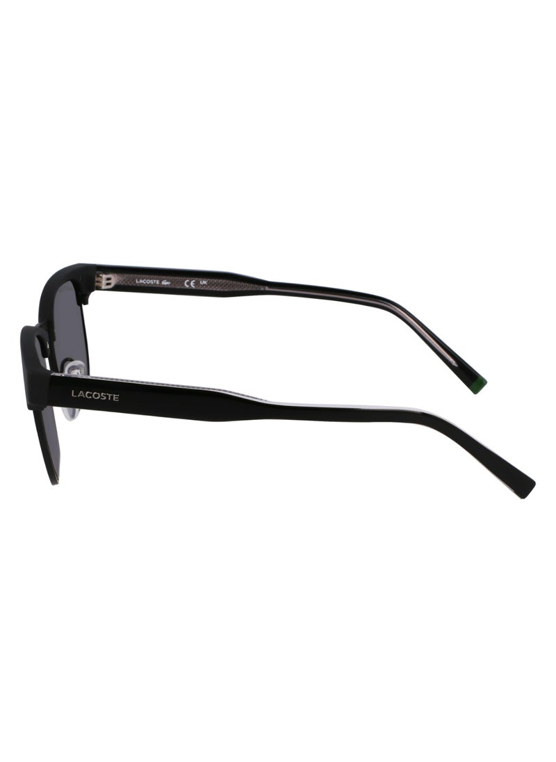 LACOSTE FULL RIM ACETATE INJECTED LACOSTE SUNS L266S 5120 (002) MATTE BLACK  - Image 4